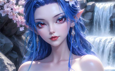 [428]精致AI绘画-哪吒-敖闰-蓝色妖姬-晚漫-共享AI国漫精致绘画AI高清视频