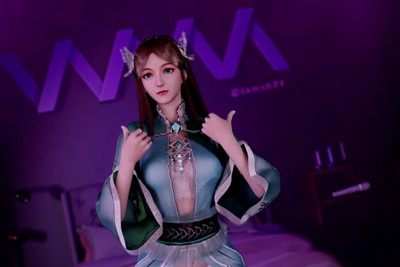 [163] VAM-斗罗大陆-宁荣荣-冰嘎摇-晚漫-共享AI国漫精致绘画AI高清视频